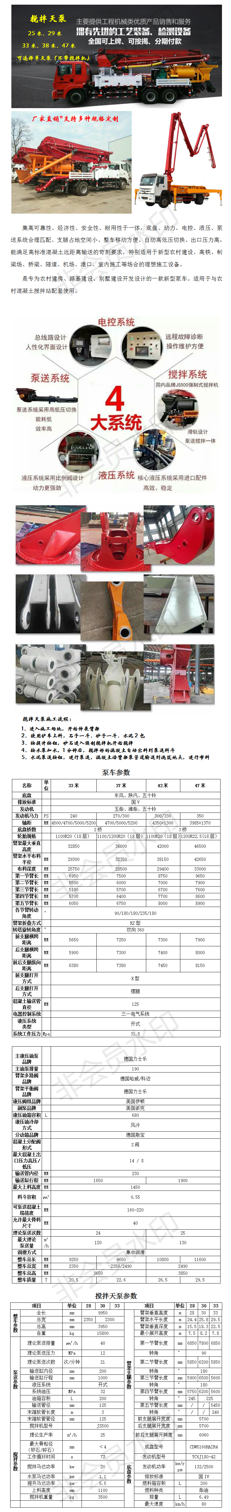 攪拌拖泵,攪拌天泵,車(chē)載攪拌泵,混凝土濕噴機(jī),臂架泵,混凝土輸送泵