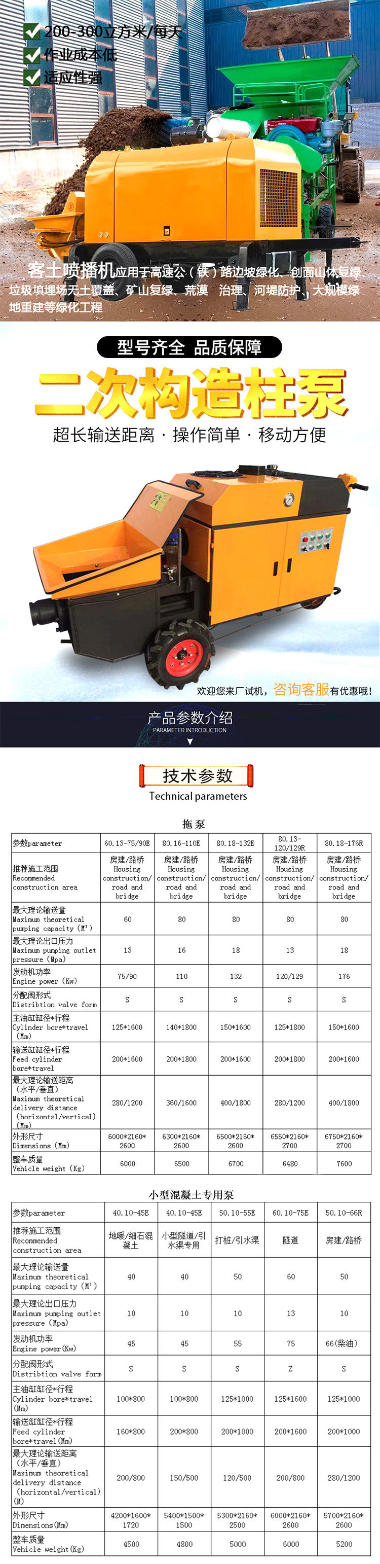 柴油拖泵、電機(jī)拖泵、拖泵、強(qiáng)制式拖泵、隧道拖泵、細(xì)石混凝土泵、砂漿泵、碎石泵、地泵
